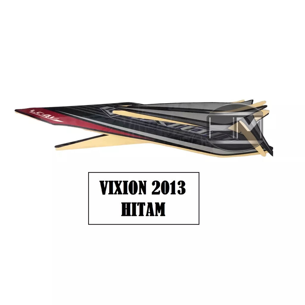 STRIPING MOTOR LES BODY VIXION 2013