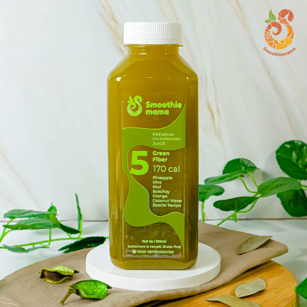 

Jus Kesehatan Juice Cold Pressed Smoothie Green Fiber KALE Smoothiemama 500ml Aneka Juice Jus Detox Jus Kesehatan