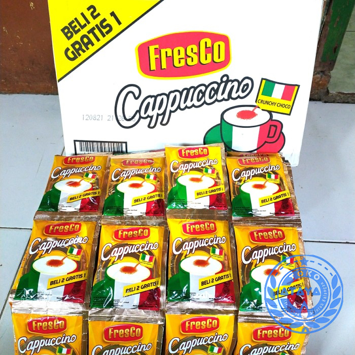 

FRESCO CAPPUCINO Fresco Cappuccino 1 Rtg x 15 Bks x 25 gram )