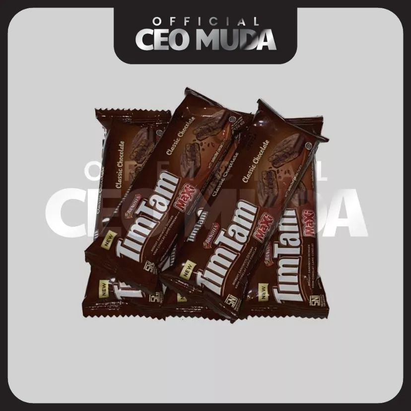 CEOMUDA ~ TimTam MAXI 16gr SATUAN - coklat tim tam nikmat enak biskuit