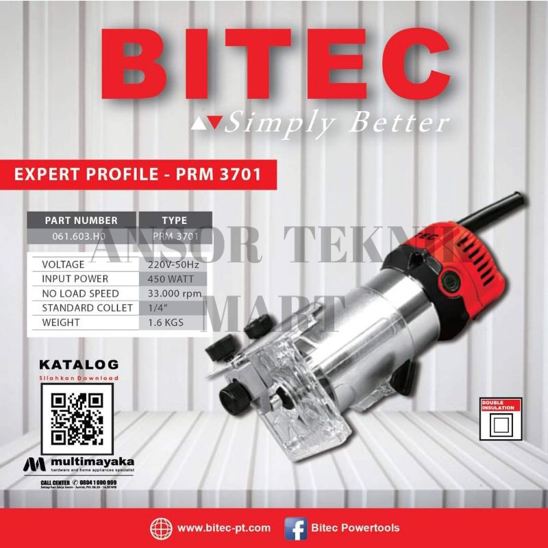 Propil/Trimmer PRM 3701 Mesin Propil Kayu BITEC PRM 3701