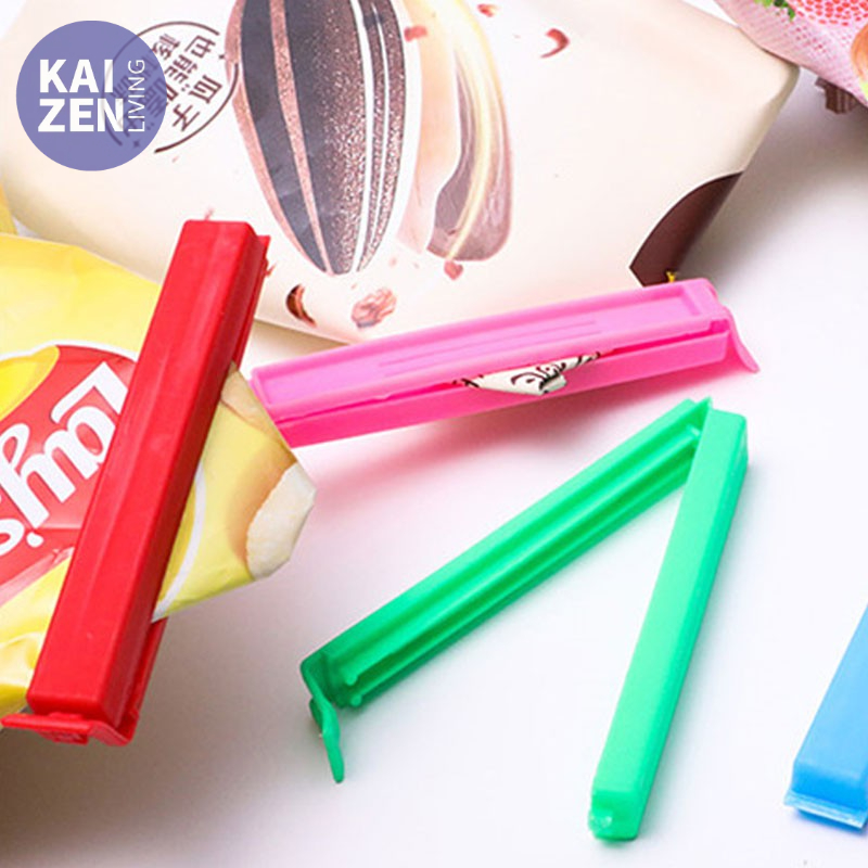 [Kaizen Living] Penjepit Kemasan Snack Plastik Makanan Ringan Klip Segel Plastik