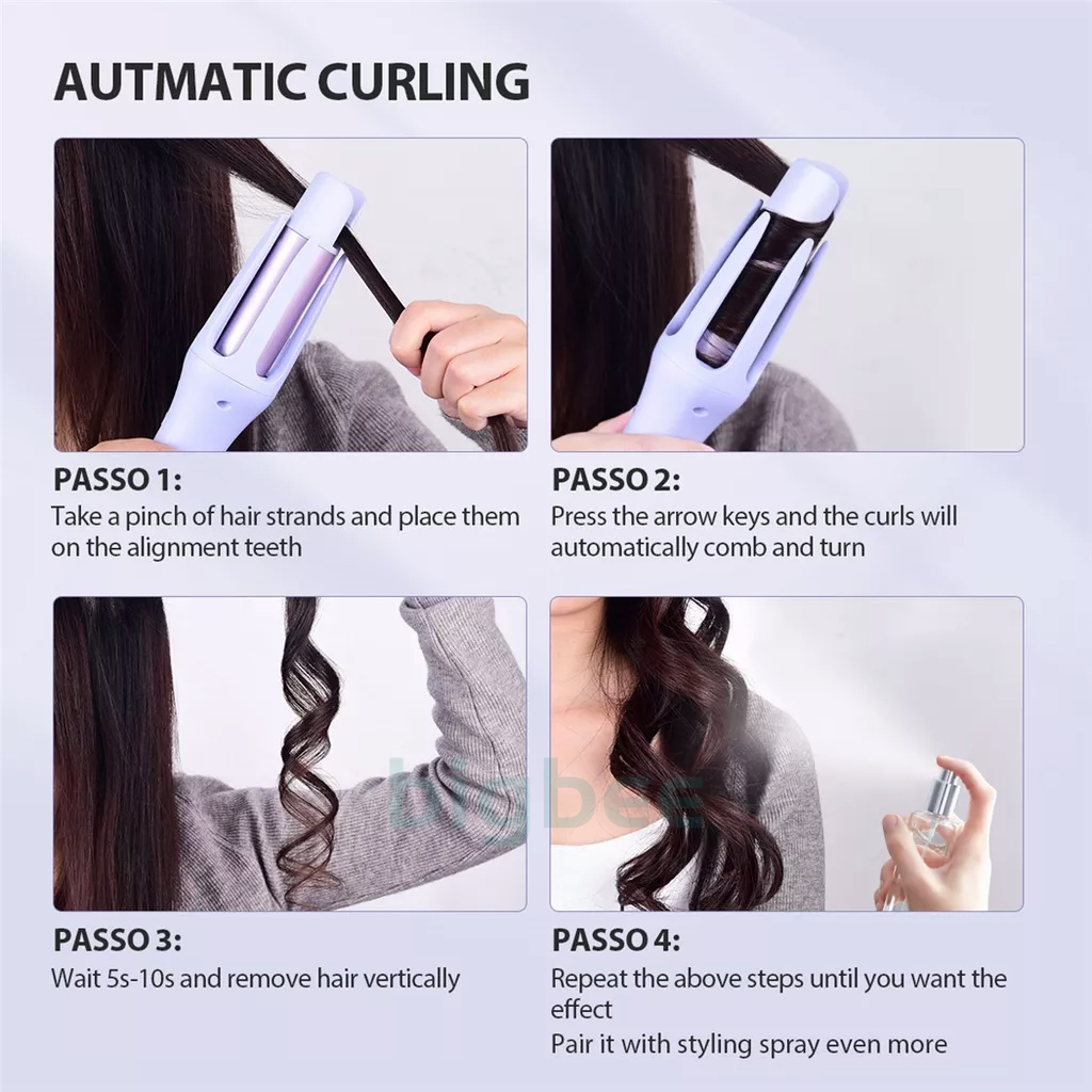 32MM Automatic Hair Curler | Curl Otomatis | Rambut Otomatis Catokan Curly | untuk Curly, Keriting, Wavy