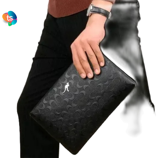 Handbag murah Dompet Clutch Jinjing Pria/Wanita Hitam