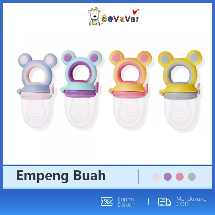 BEVAVAR Empeng Buah Bayi/Dot Buah Bayi Baby Fruit Feeder Pacifier Baby