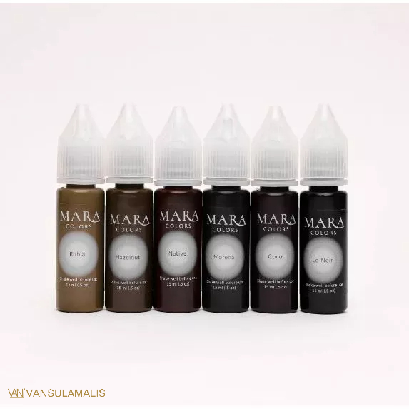 TINTA SULAM ALIS MARA PRO ALL COLOR / MARA PRO ORIGINAL MADE IN USA / MARA PRO EYEBROW COLOR SERIES