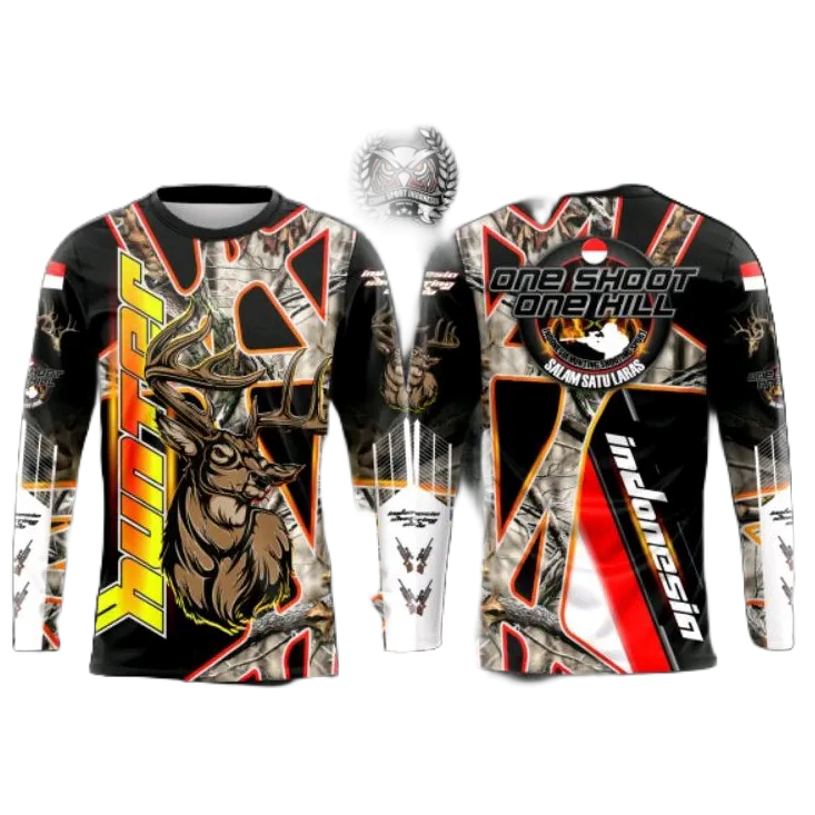 Kaos Camo Hunting Berburu