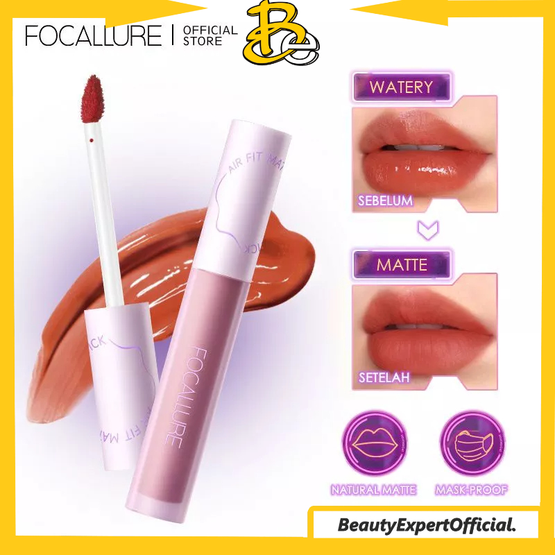 ⭐️ Beauty Expert ⭐️ FOCALLURE Matte Lip Tint Super Long-Lasting Lipstick FA417 #SwitchMode