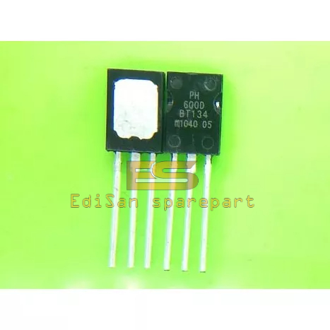 ES TRIAC BT134-600D TO-126 BT134-600E TO126 600V 4A Triacs Rel TRIAC Baru
