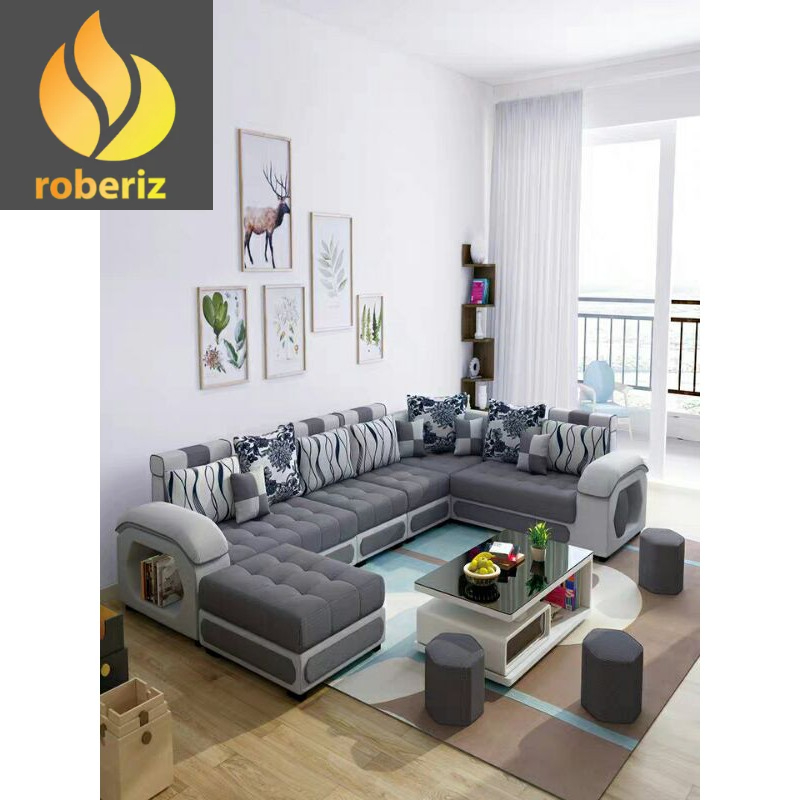 SOFA MINIMALIS LETTER U MODERN