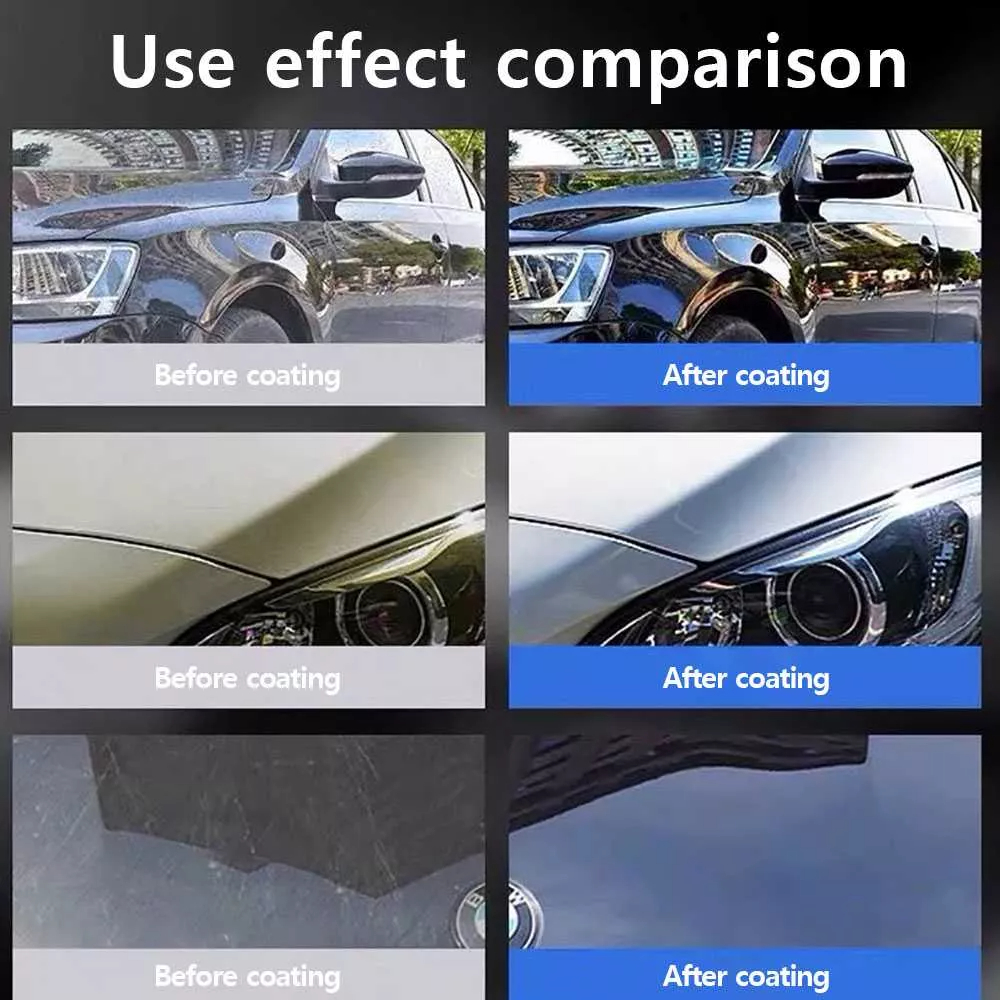 XML Ceramic Nano Coating compound body mobil pelapis melindungi cat dan lebih mengkilap tahan lama wax compon poles body mobil nanocoating cemerlang anti kotor debu dan lumpur terpeleset Car Liquid Ceramic Coat Super Hydrophobic Glass Coating Set