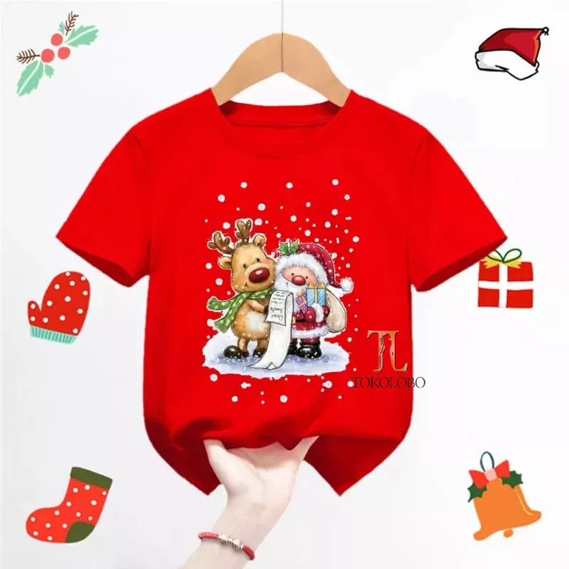 tokolobo Tshirt PE Christmas DTF Print