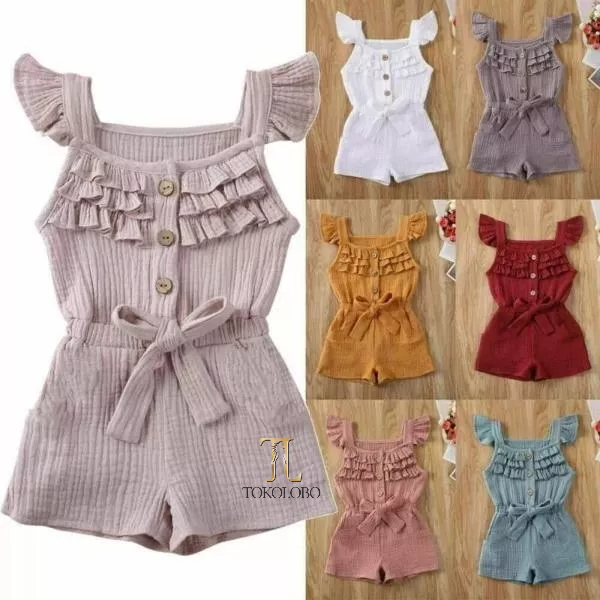 tokolobo 12.12 BIRTHDAY  Jumpsuit Anak Perempuan Chane