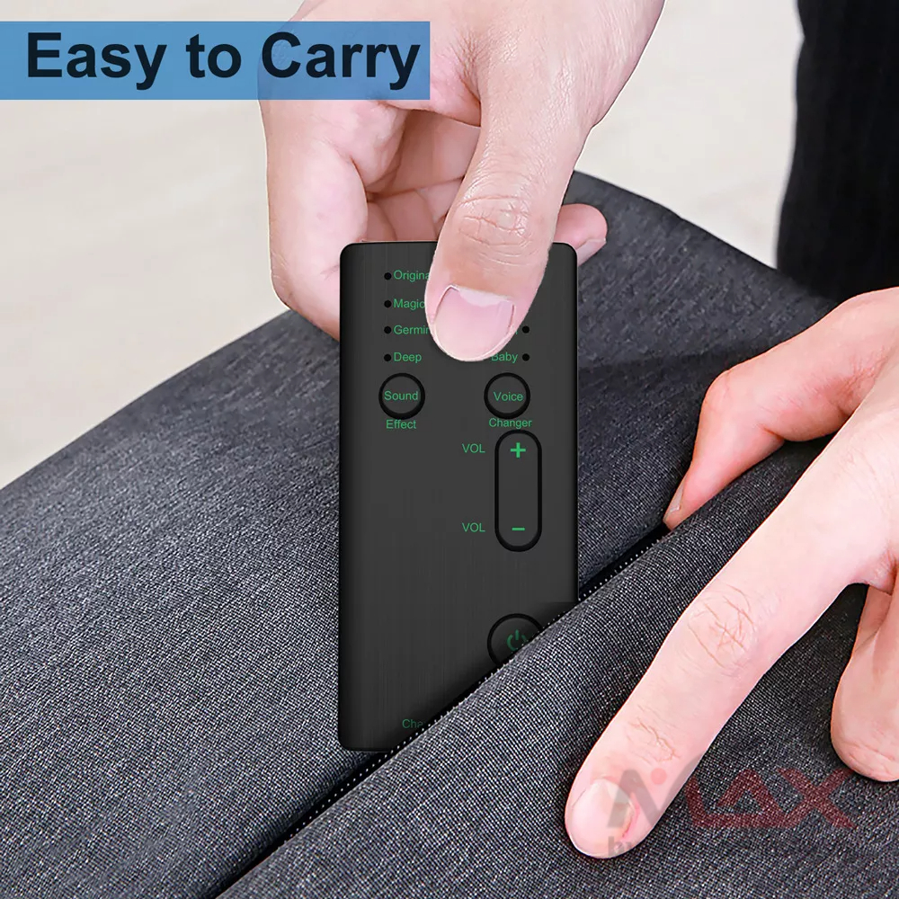 AE19 Voice Changer Ganti Suara Real Time Bisa semua Jenis HP &amp; Computer bisa untuk Voice Chat media sosial suara keluar seketika Real time Sound Changes Voice Changer Device Mobile Phone Portable Jack Sound Card Scream Sound Effects Machine