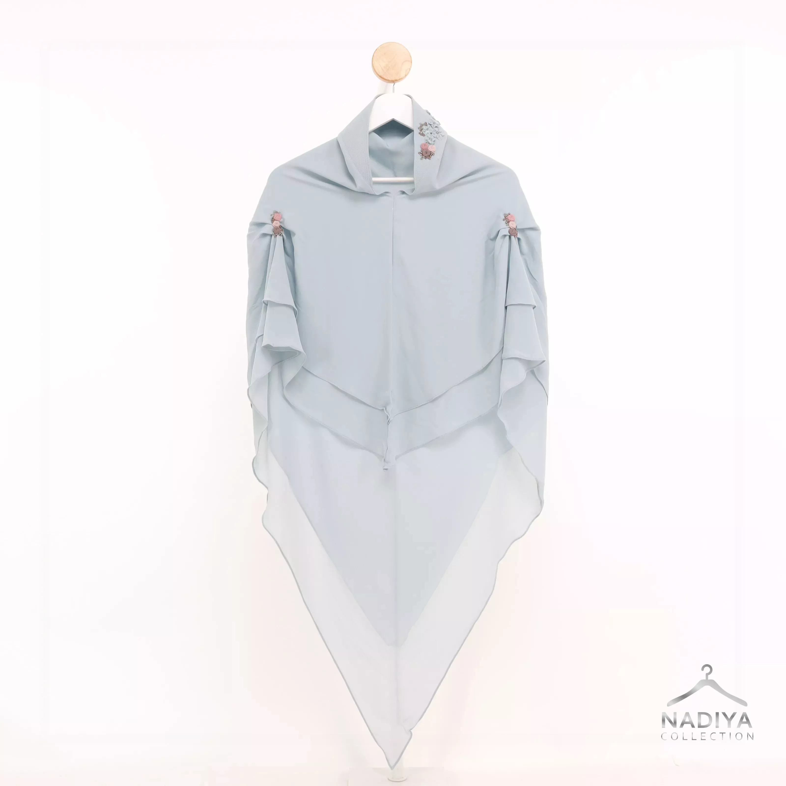 Shafira Syari - Khimar Jelita Elvira Mini Signature Ceruty Premium by Nadiya