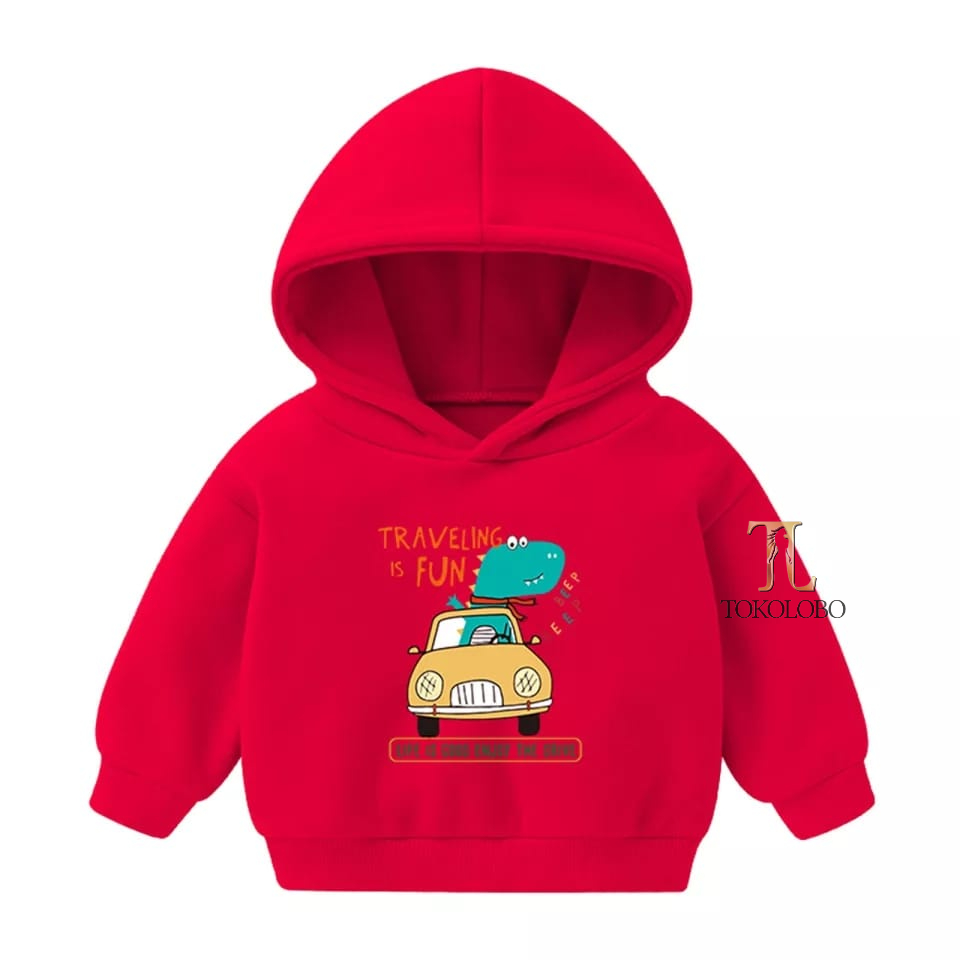 tokolobo SWEATER ANAK TRAVELING DINO UNISEX