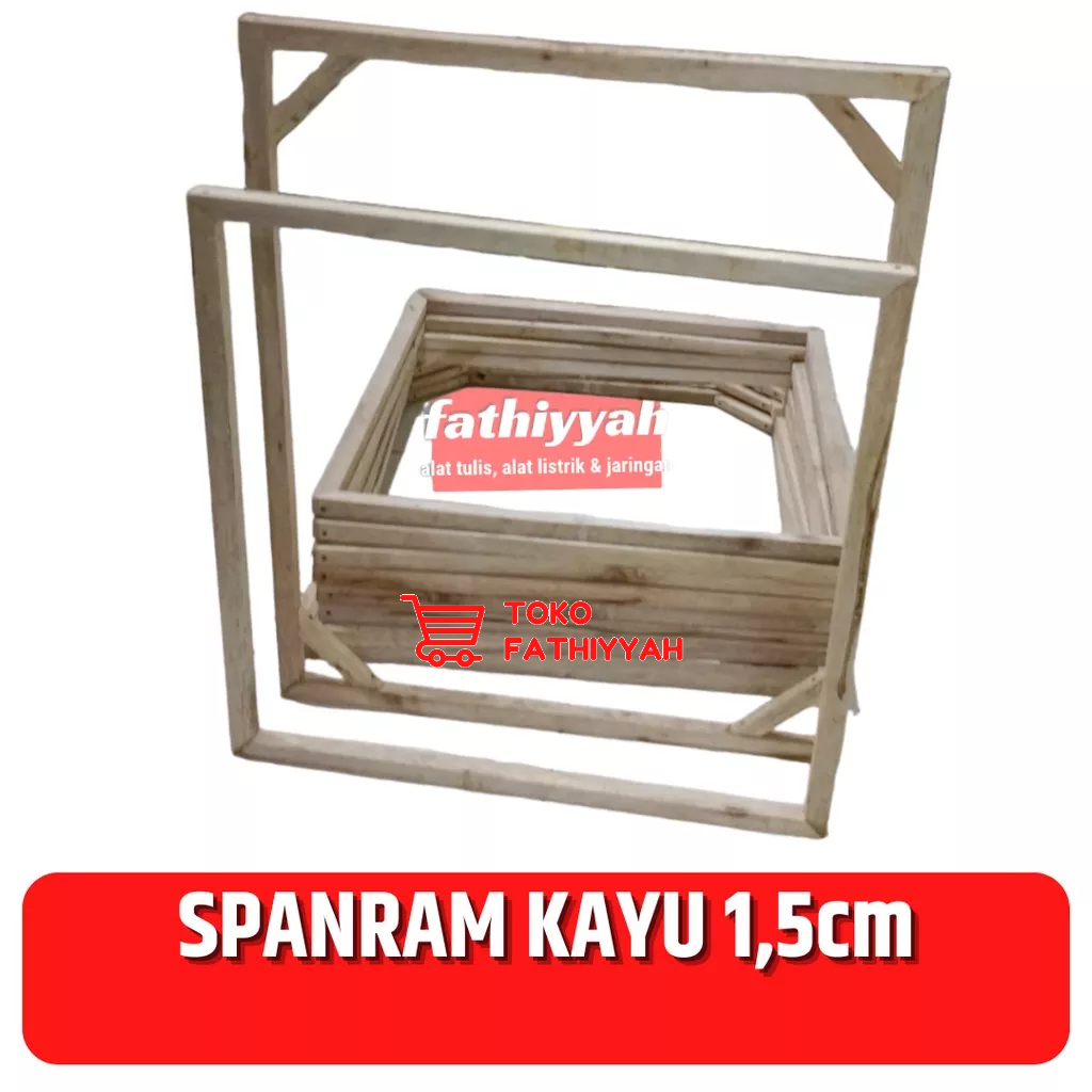 

SPANRAM KANVAS FRAME KAYU 50x50