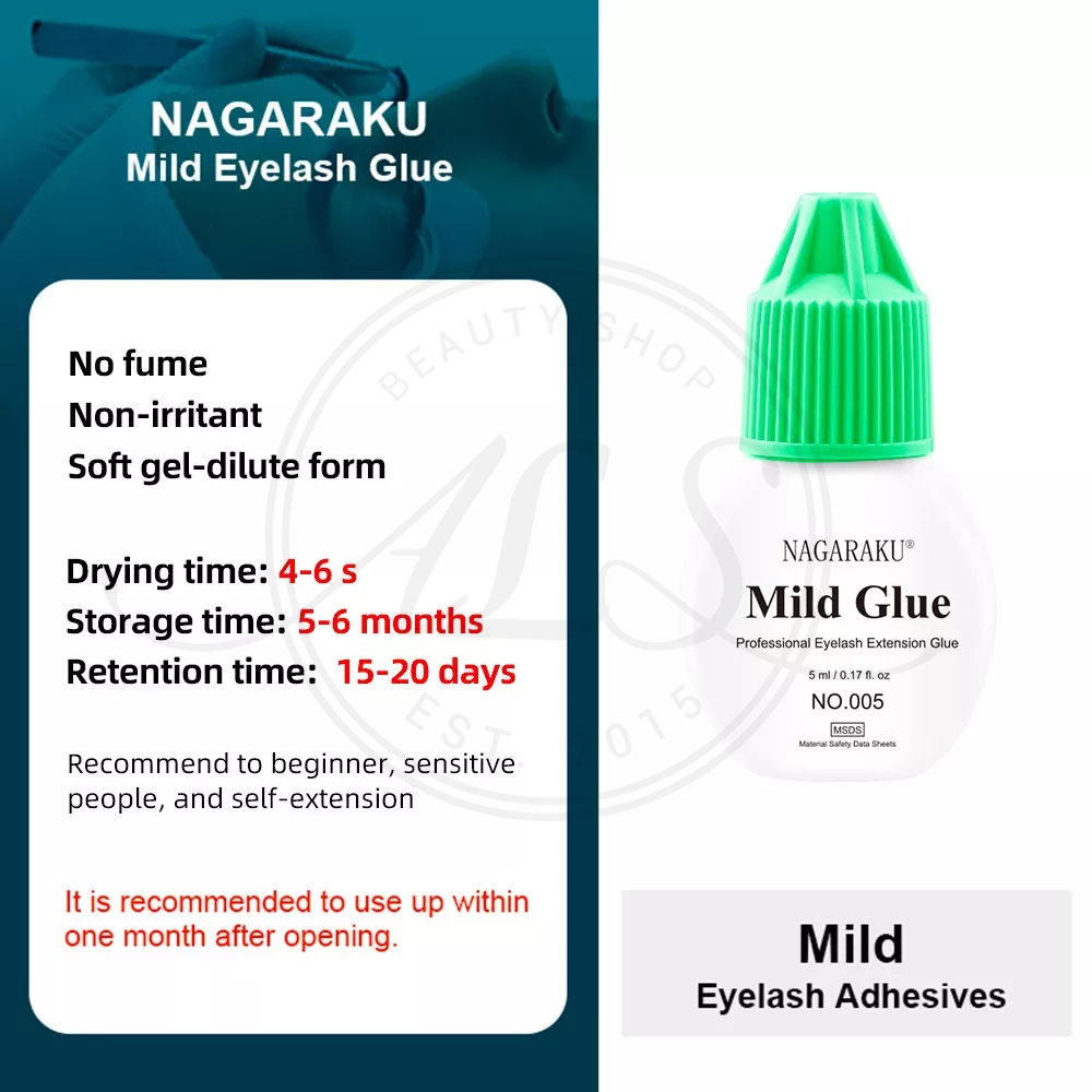 NAGARAKU GLUE Lem Eyelash Extension NAGA GLUE LEM TIDAK PEDIH new packging