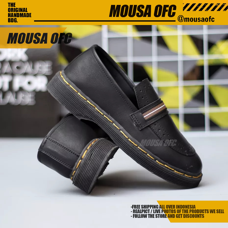Sepatu Loafers Docmart Formal Kerja Pria