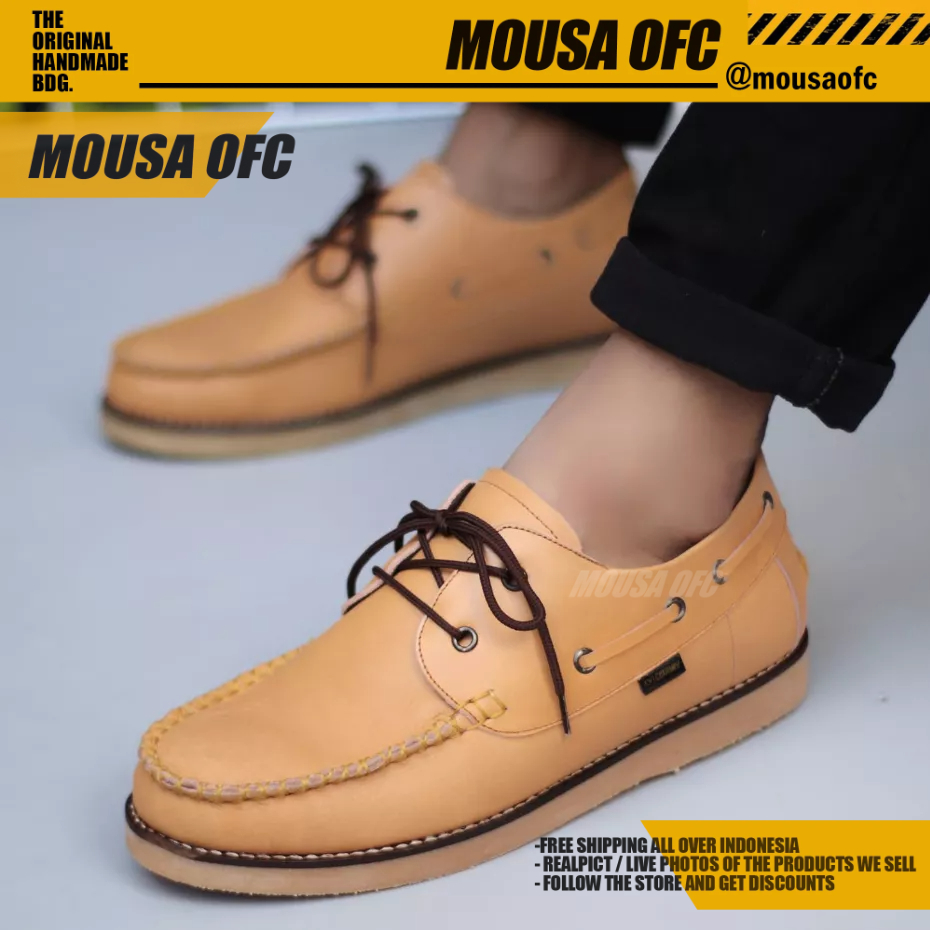 Sepatu Formal Kulit Asli Kerja Pria