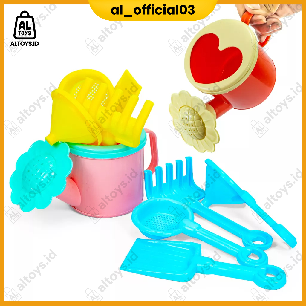 Mainan Menyiram Bunga Peralatan Berkebun Anak / Mainan Teko Siram Bunga YP12