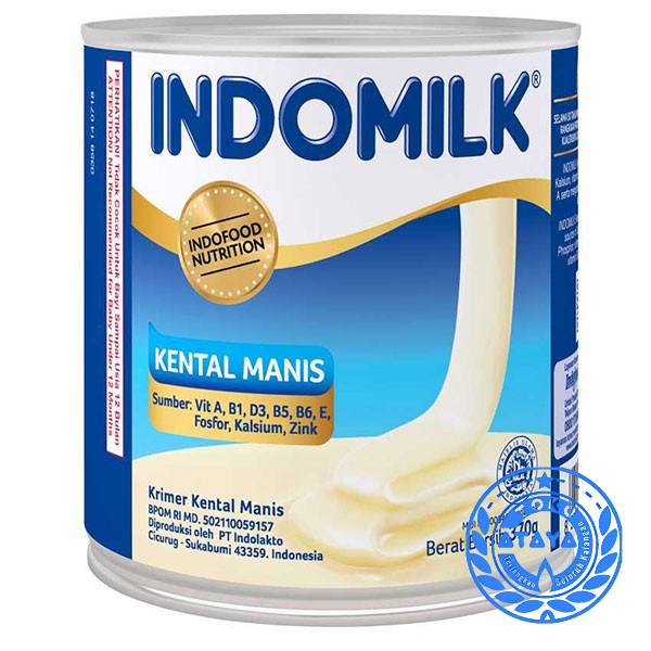 

Indomilk SKM Putih 370G ATY1 KALENG