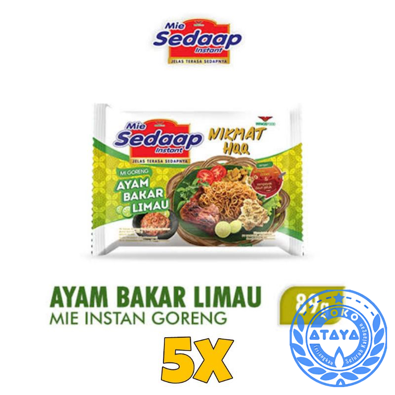 

IV Mie Sedaap Ayam Bakar Limau 5pcs