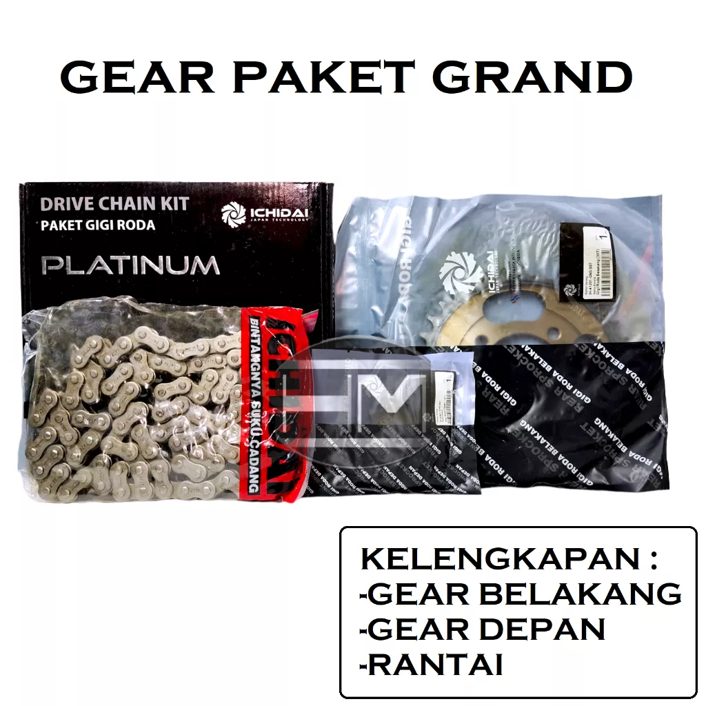 GEAR PAKET GEAR SET GRAND ICHIDAI