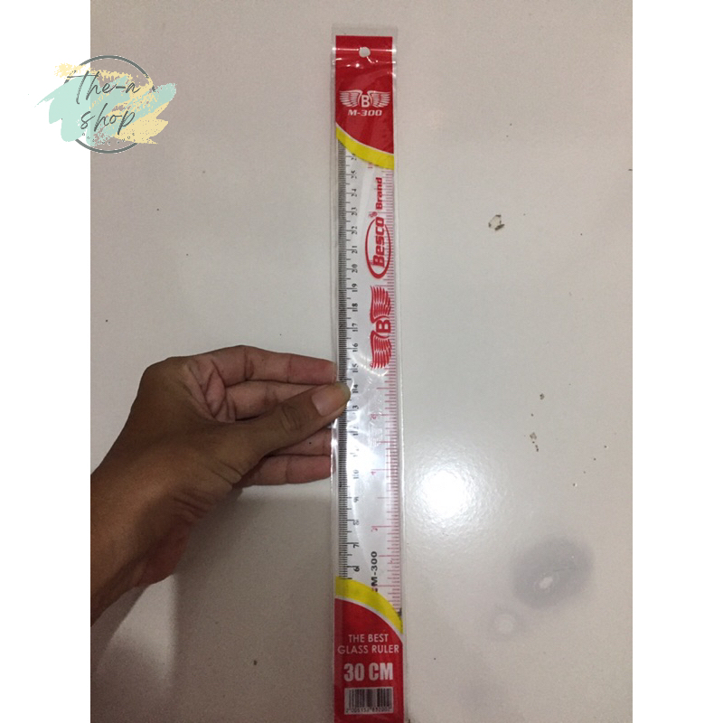 

penggaris plastik 30 cm ruler garisan mistar
