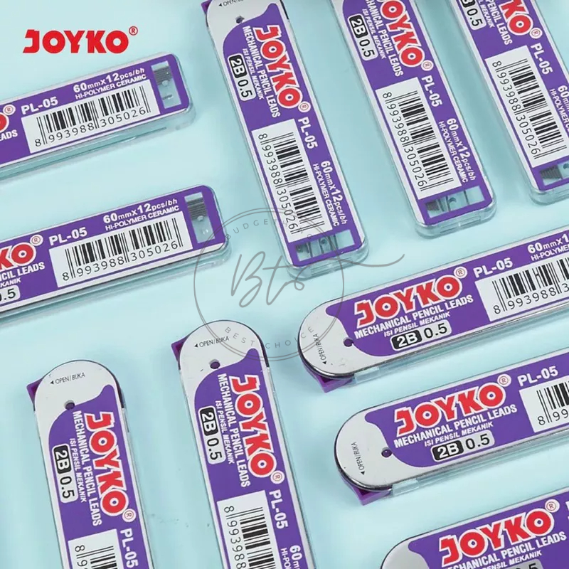 

[B222] Pencil Lead / Isi Pensil Mekanik Joyko PL-05 / 2B / 0.5 mm