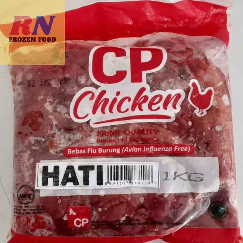 

Hati Ayam Frozen 1 kg