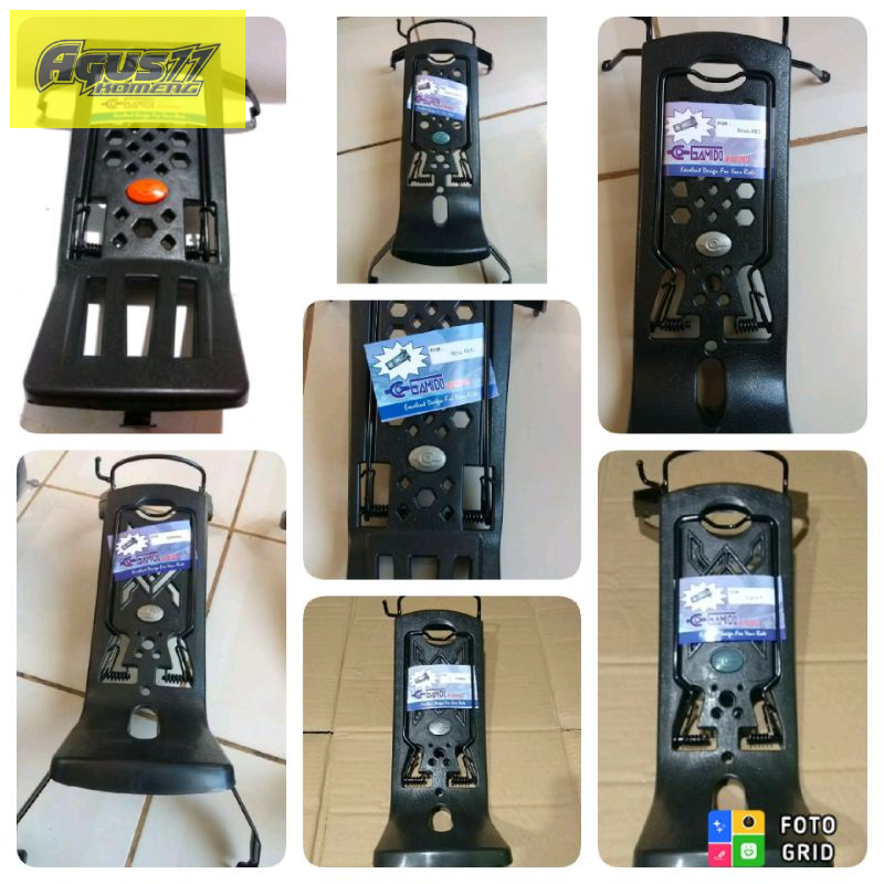 bagasi tengah jepitan barang motor semua jenis motor  honda