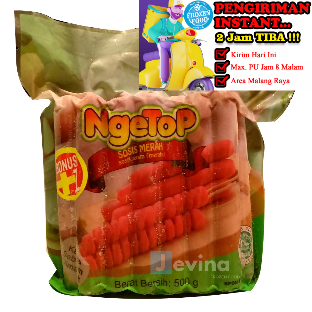 

Ngetop Sosis Ayam Merah 500g