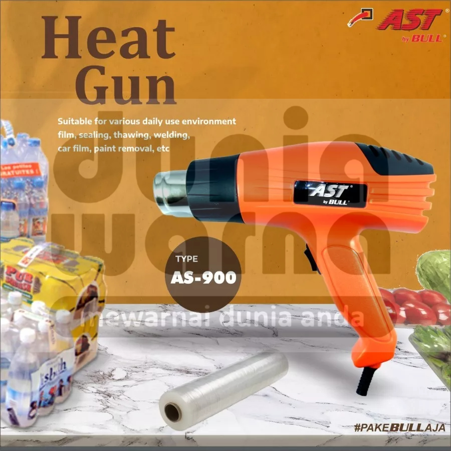 AST AS900/AS 900 Mesin Hot/Heat Gun/Alat Pemanas/Dryer 900 w/watt/900w/900watt Murah