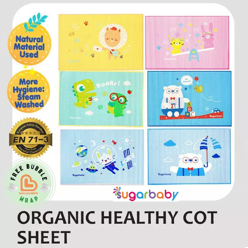 Perlak Bayi Sugar Baby Karet Alas Ompol Waterproof