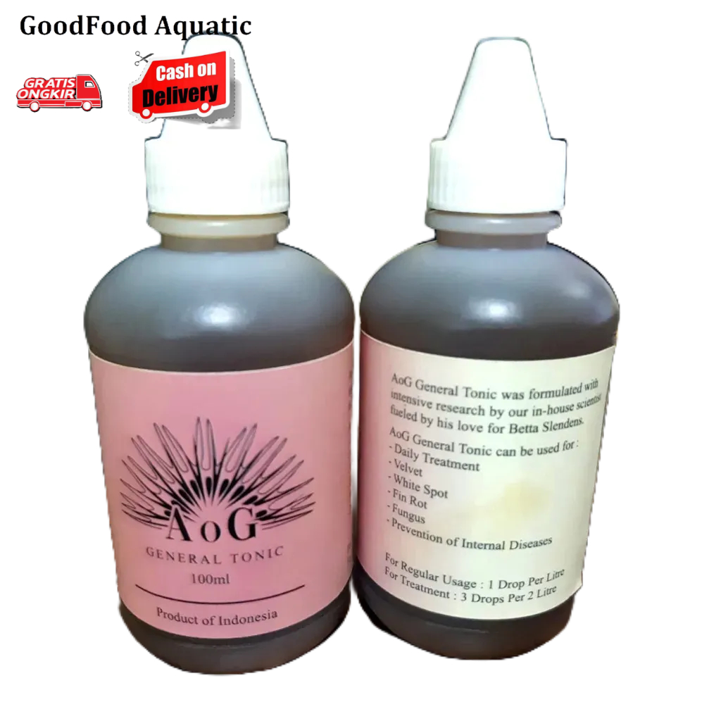 AOG (Art of Grooming) General Tonic - Obat Ikan Cupang Hias