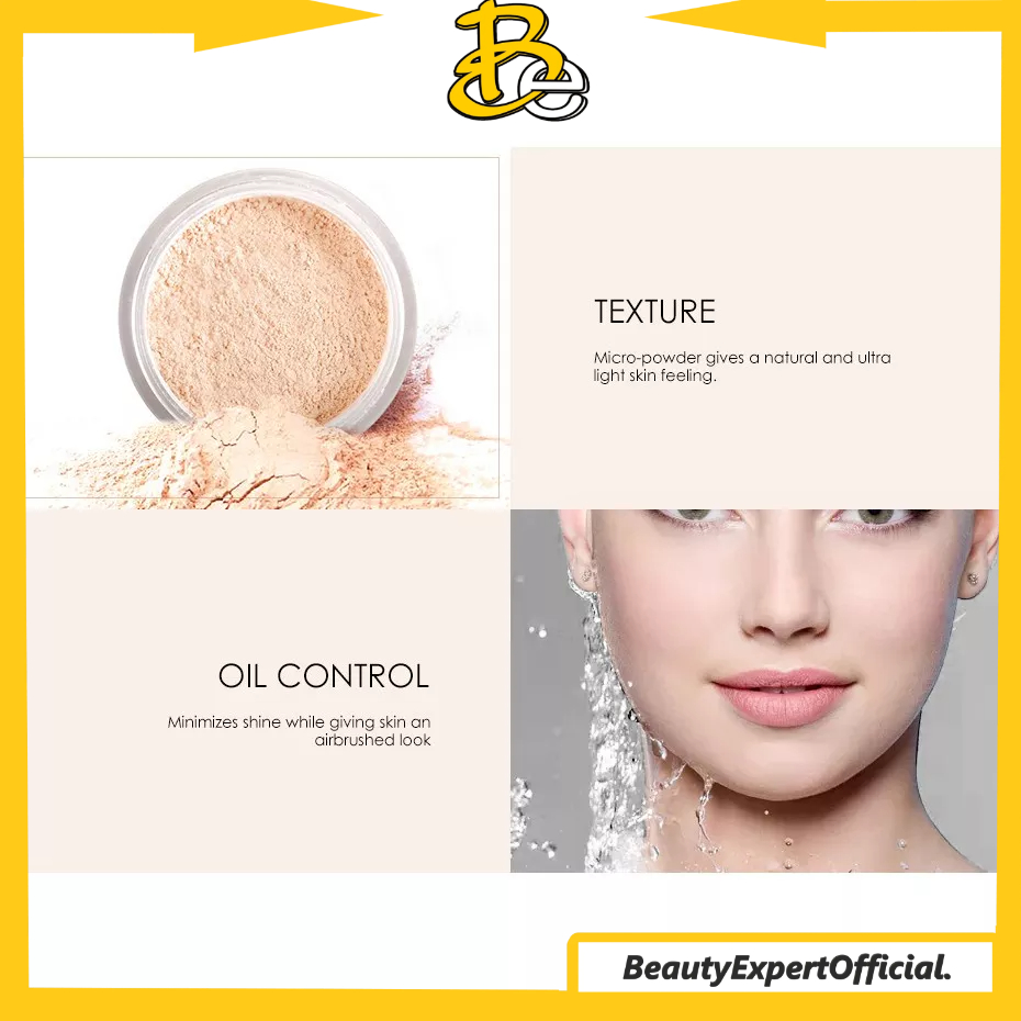 ⭐️ Beauty Expert ⭐️ FOCALLURE Super Fine Loose Powder - FA 15 Powder 3 Colours Bedak Tabur