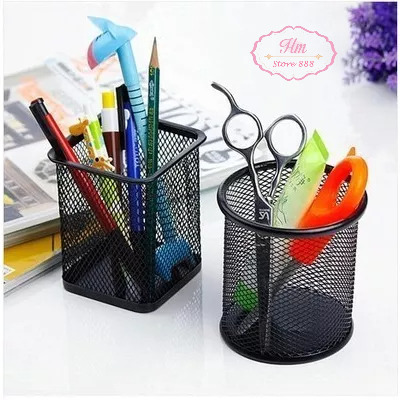 

HM - Desk Set/Tempat Pena/Pen Holder/ Tempat Tulis di Meja Kantor Jaring