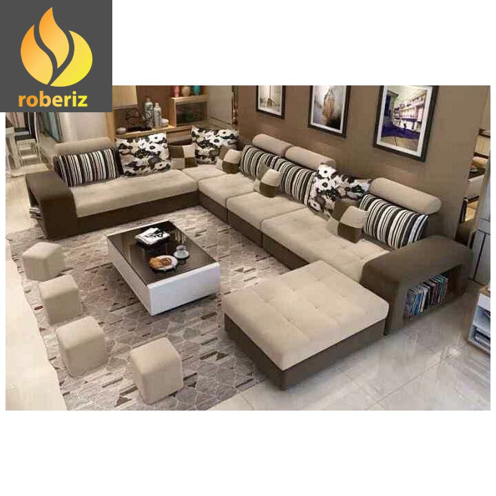 KURSI SOFA MINIMALIS LETTER U STANDAR