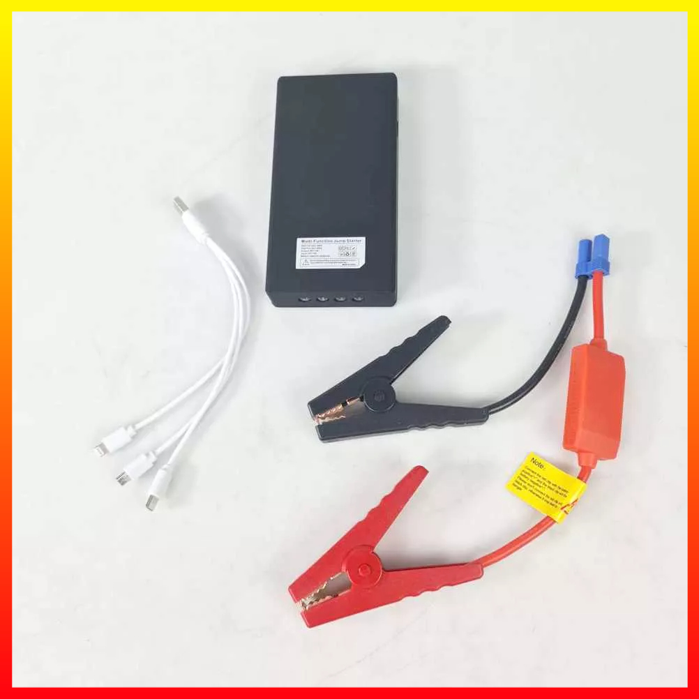 PowerBank Senter Indikator Digital Portable Charger Car Jump Starter 12V 20000mAh 500A LICHEERS R21 - 7CWB07BK