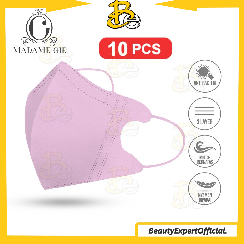 ⭐️ Beauty Expert ⭐️ Protect You Masker Madame Gie Duckbill Face Mask – Masker Isi 10 Pcs