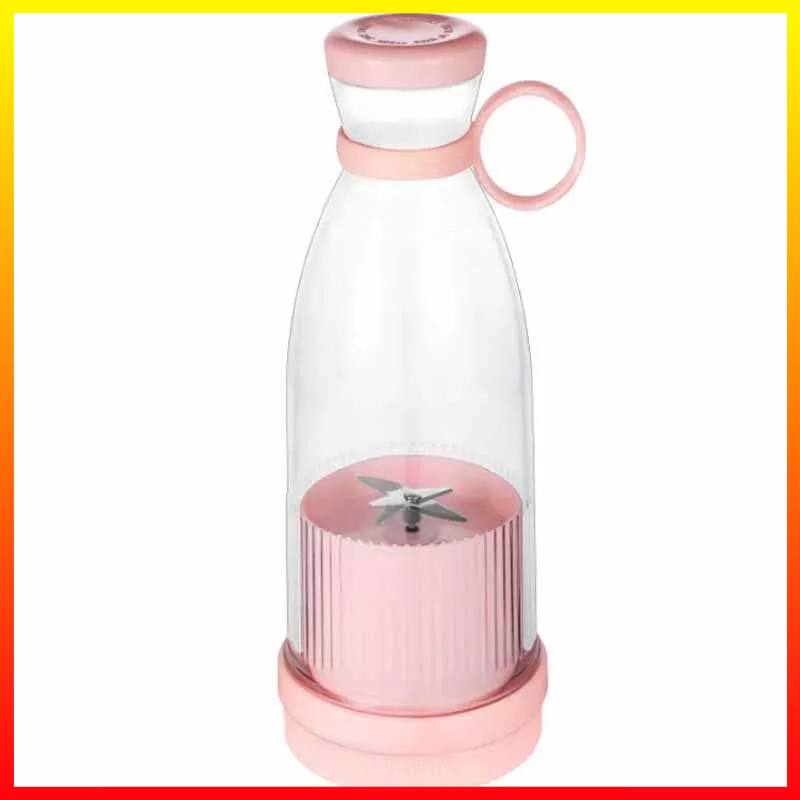 Blender Juicer Botol Smoothie Mixer Buah Extractors Multifungsi Portable Baterai Isi Ulang 1300mAh 380ml WIFER D10294 - 7CHA6XPN