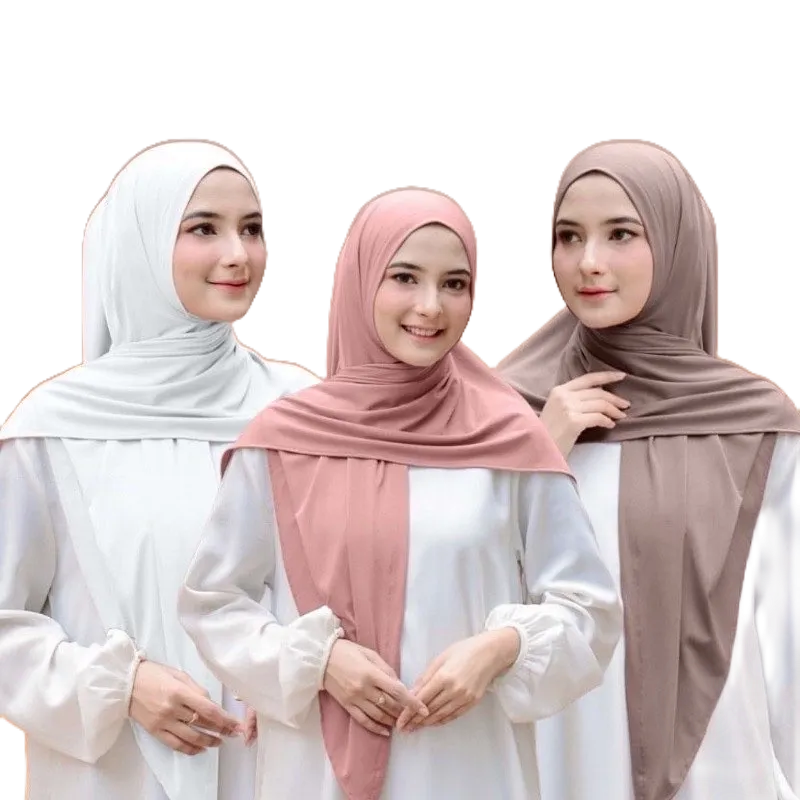 HIJAB SEGITIGA INSTAN JERSEY | HIJAB JERSEY PREMIUM | HIJAB MALAY SEGITIGA INSTAN