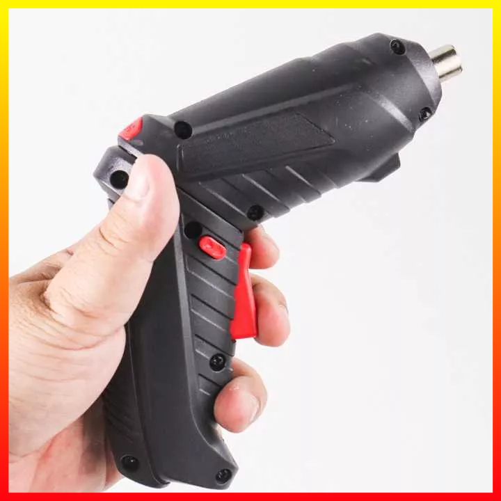 Obeng / Bor Listrik Tanpa Kabel Otomatis Cordless Screwdriver 15 in 1 Baterai 1800 mAh Isi Ulang Liangdi - 7ROTKNBK