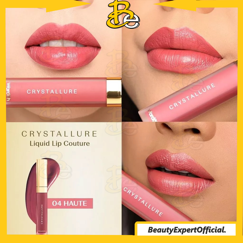 ⭐️ Beauty Expert ⭐️ Crystallure Precious Liquid Lip Couture 6.5 g - Wardah Crystallure Lip Cream (Hasil glossy dan melembabkan bibir)