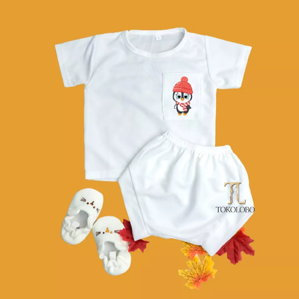 tokolobo SET ANAK CENDRIC PUTIH DTF Printing