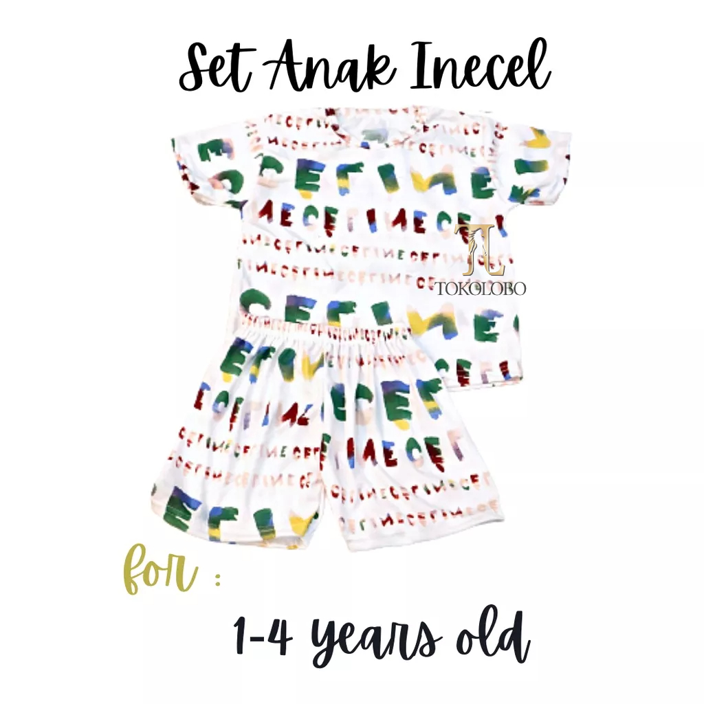 tokolobo SET Anak Inecel Unisex