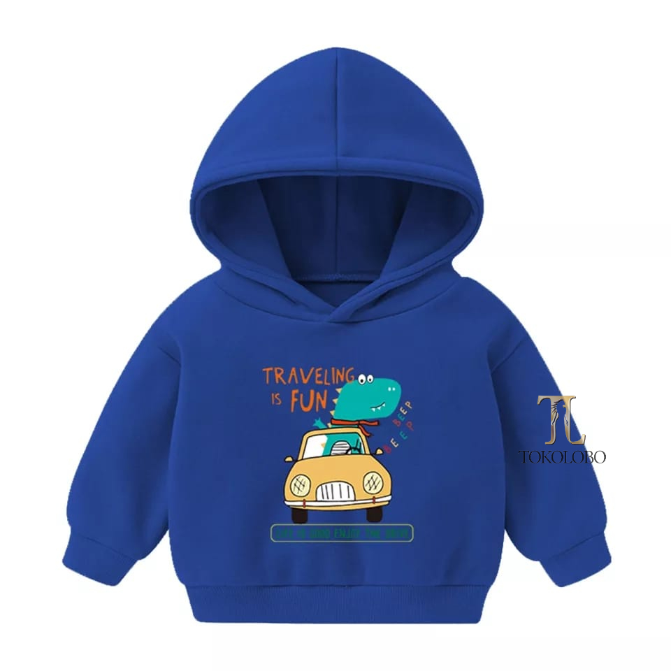 tokolobo SWEATER ANAK TRAVELING DINO UNISEX