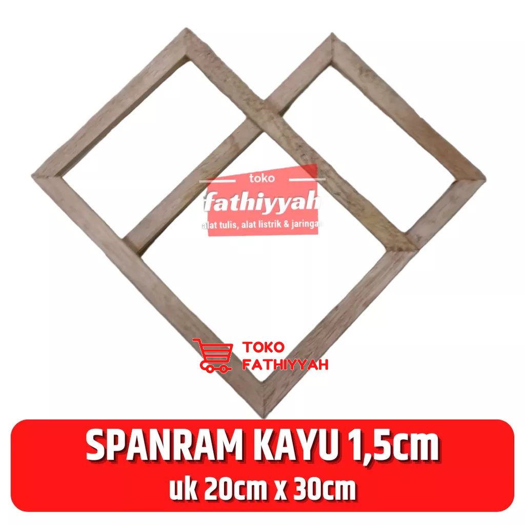 

SPANRAM KANVAS FRAME KAYU 20x30