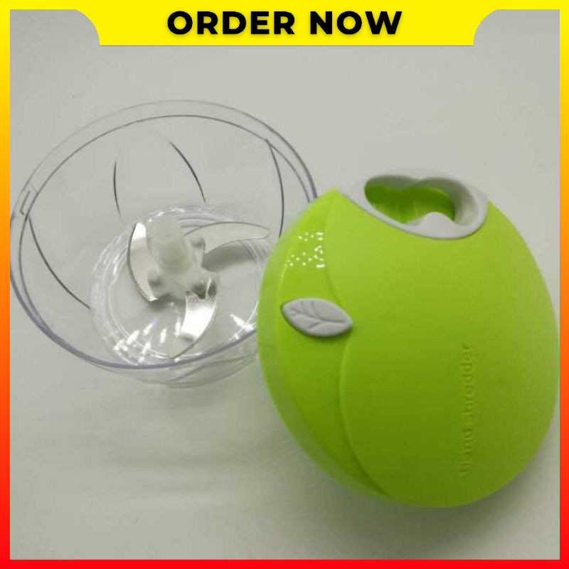 Mini Food Chopper Blender Tangan Manual Menarik Tali Pemotong Penghancur Daging Buah Sayuran Juxin JX588 - OMHZP9GR